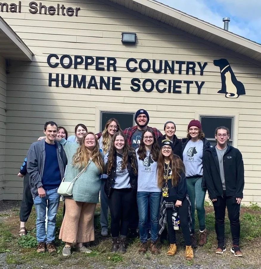 group photo of the Association of Psychology Students